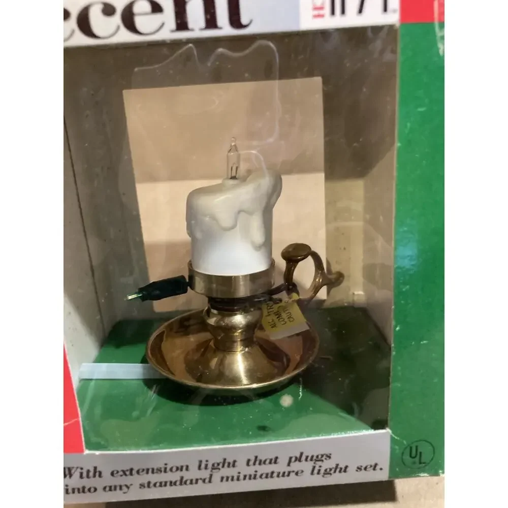 Christmas Trim Accent Light Ornament Vintage Illuminated TESTED FAST SHIPPING